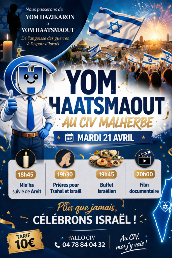 Plus que jamais, célébrons ISRAEL !